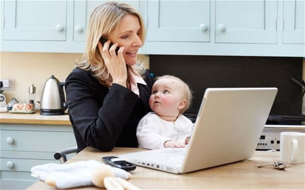 woman can multitask