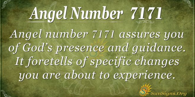 angel number 7171