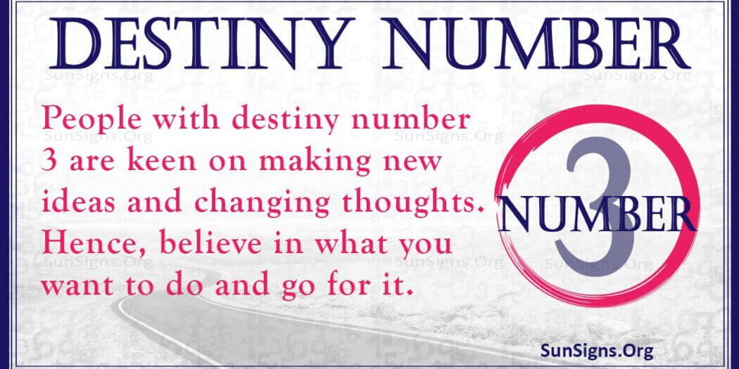 destiny number 3