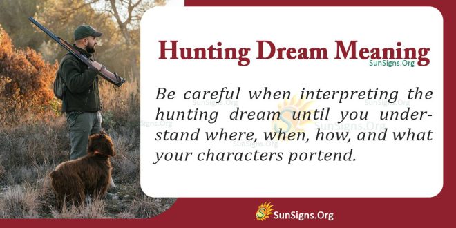 Hunting Dream Meaning