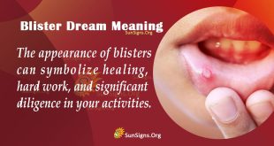 Blister Dream Meaning