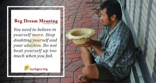 Beg Dream Meaning